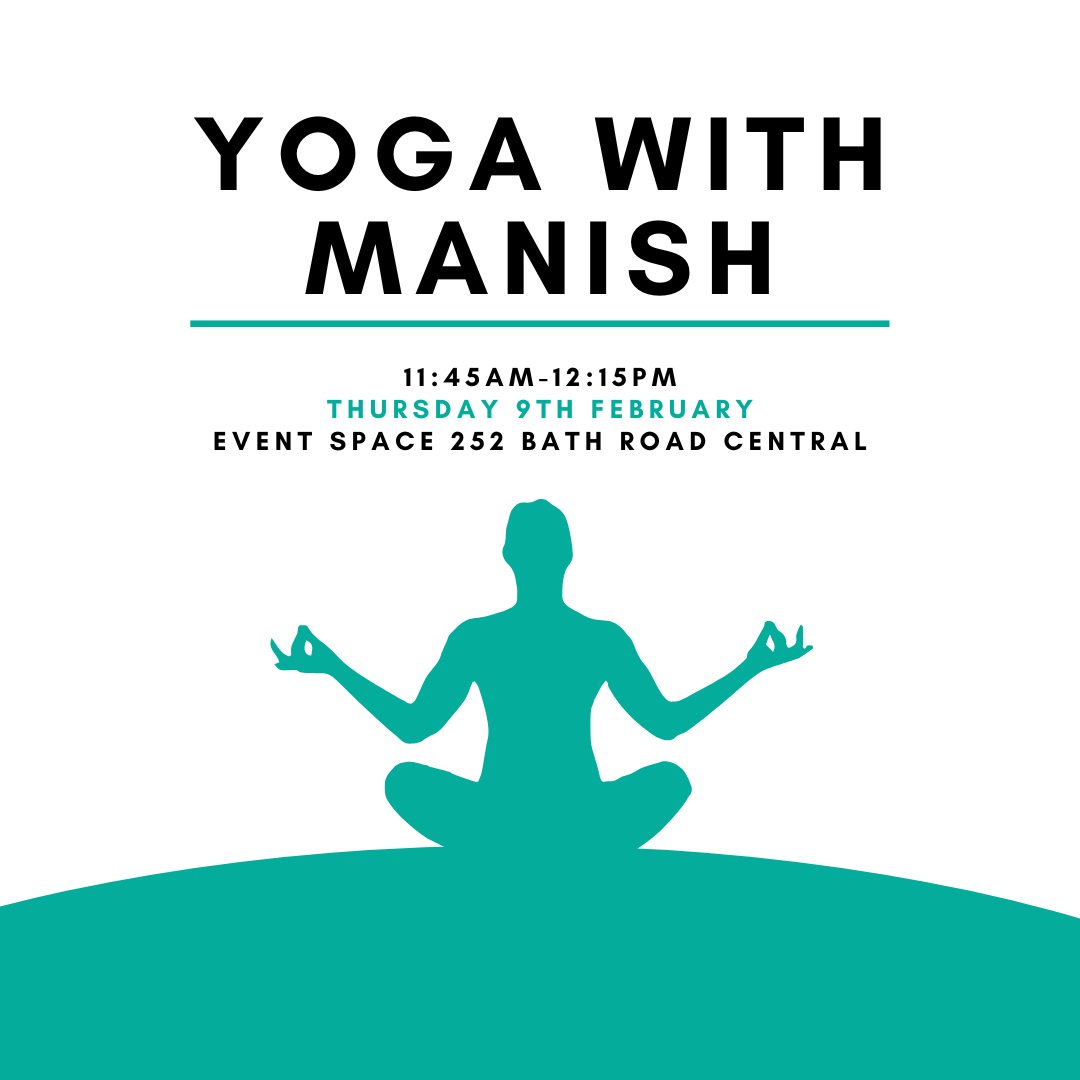 Book your space today.

⏰ 11.45am-12.15pm
📅 Thursday 9th February 
📍 Event Space 252 Bath Road Central

To book a space please email events@bathroadcentral.com with your name and company.