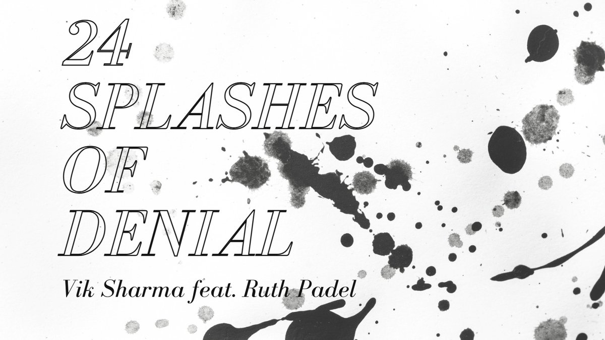 (1/3) 24 Splashes of Denial (feat. the poet, Ruth Padel), a collab with @XrRebel (part of @XRebellionUK ) is out now everywhere. A meditation on the climate emergency, it's the 1st in a series uniting musicians with writers to provoke and inspire action. open.spotify.com/album/2OYYUSbt…