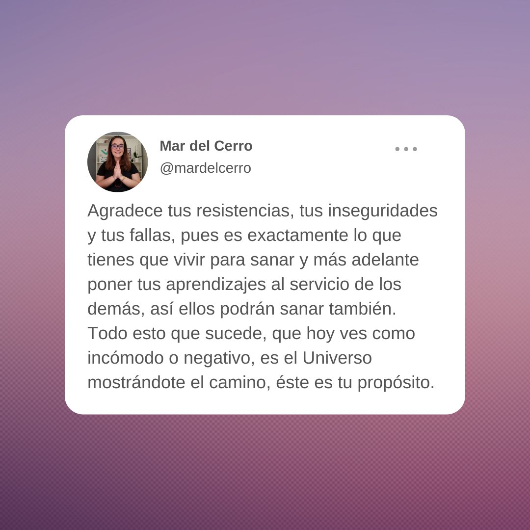 mardcl's tweet photo. Este mensaje recibí hoy en mi meditación y sentí que debía compartirlo.
Estoy segura que llegará a quien deba recibirlo.
¿Te resuena?
#meditacionparaprincipiantes #meditacionguiada #meditapodcast #meditaconmigo #meditaencasa #aprenderameditar #mardelcerro https://t.co/JP1igrw3nj