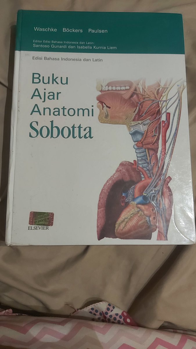 sshadeed's tweet photo. PRELOVED BUKU KEDOKTERAN

Buku Ajar Anatomi Sobotta (masih muluss😍)
Harga beli : Rp 895.000
Harga jual : Rp 750.000 (bisa nego)

FREE 5 BUKU RANGKUMAN (Mikrobiologi, Parasitologi (2), Farmakologi, IKM-KP)

Minat? Reply!
Mau divideoin kondisi buku + tanya2? Dm! https://t.co/ASPyJce4uu