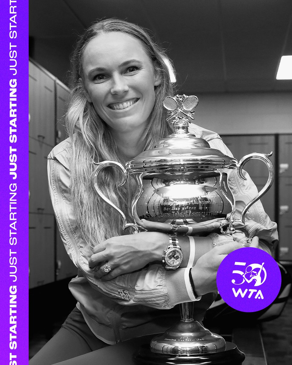 This week in 2018 ⏮️ 

🇩🇰 <a href="/CaroWozniacki/">Caroline Wozniacki</a> reclaimed the WTA World No.1 ranking after capturing her maiden Grand Slam title at the <a href="/AustralianOpen/">#AusOpen</a> 🏆

#WTA50 #JustStarting