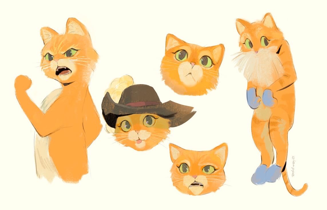 วัยรุ่นแมวยืนสองขา #pussinboots