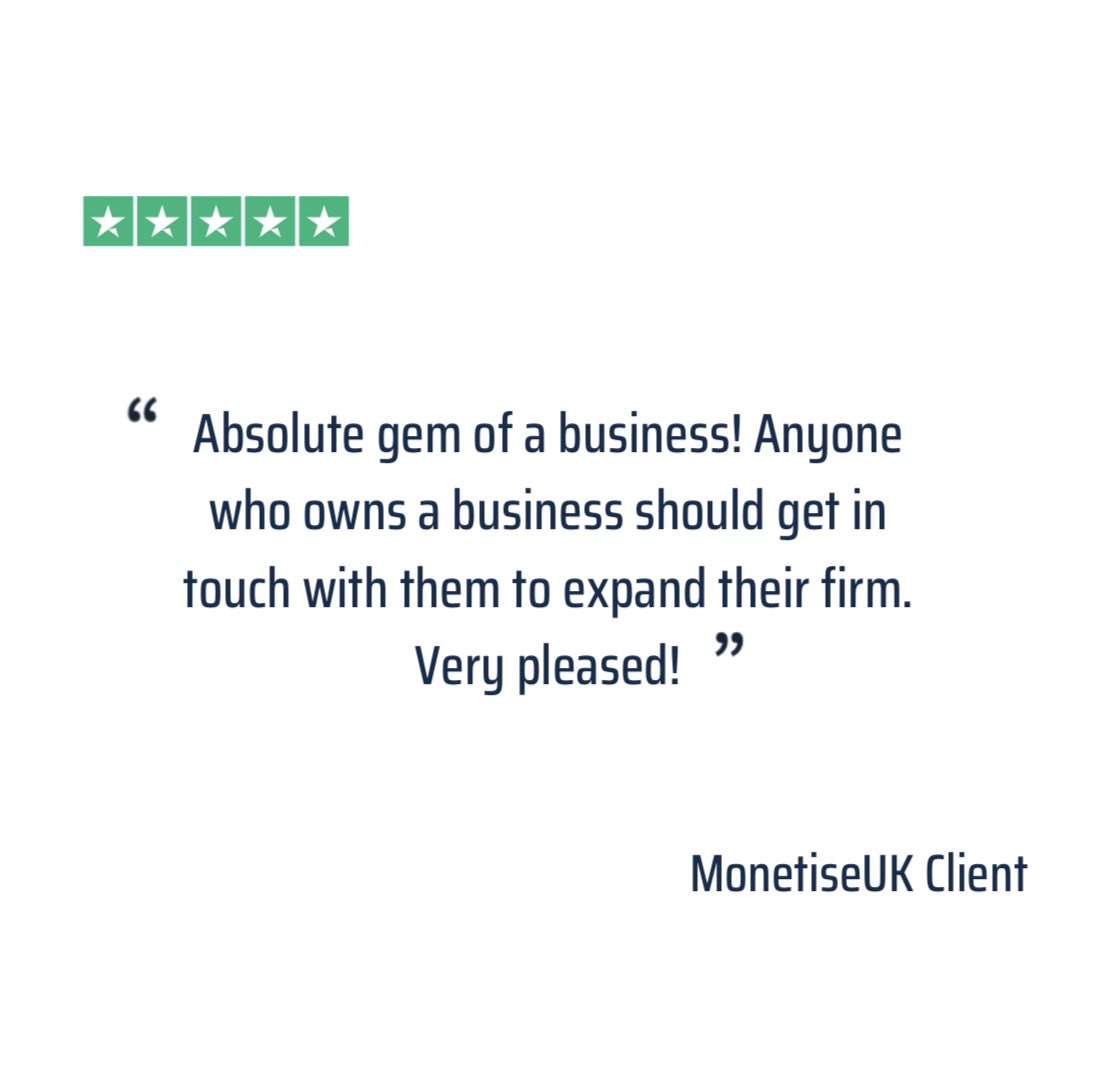 We’re pleased when you’re pleased.

#trustpilot #5stars #trustpilotreviews #review #SMEs #happy #smallbusinessowners #ukbusiness #alternativefinance #helpingbusinessesthrive