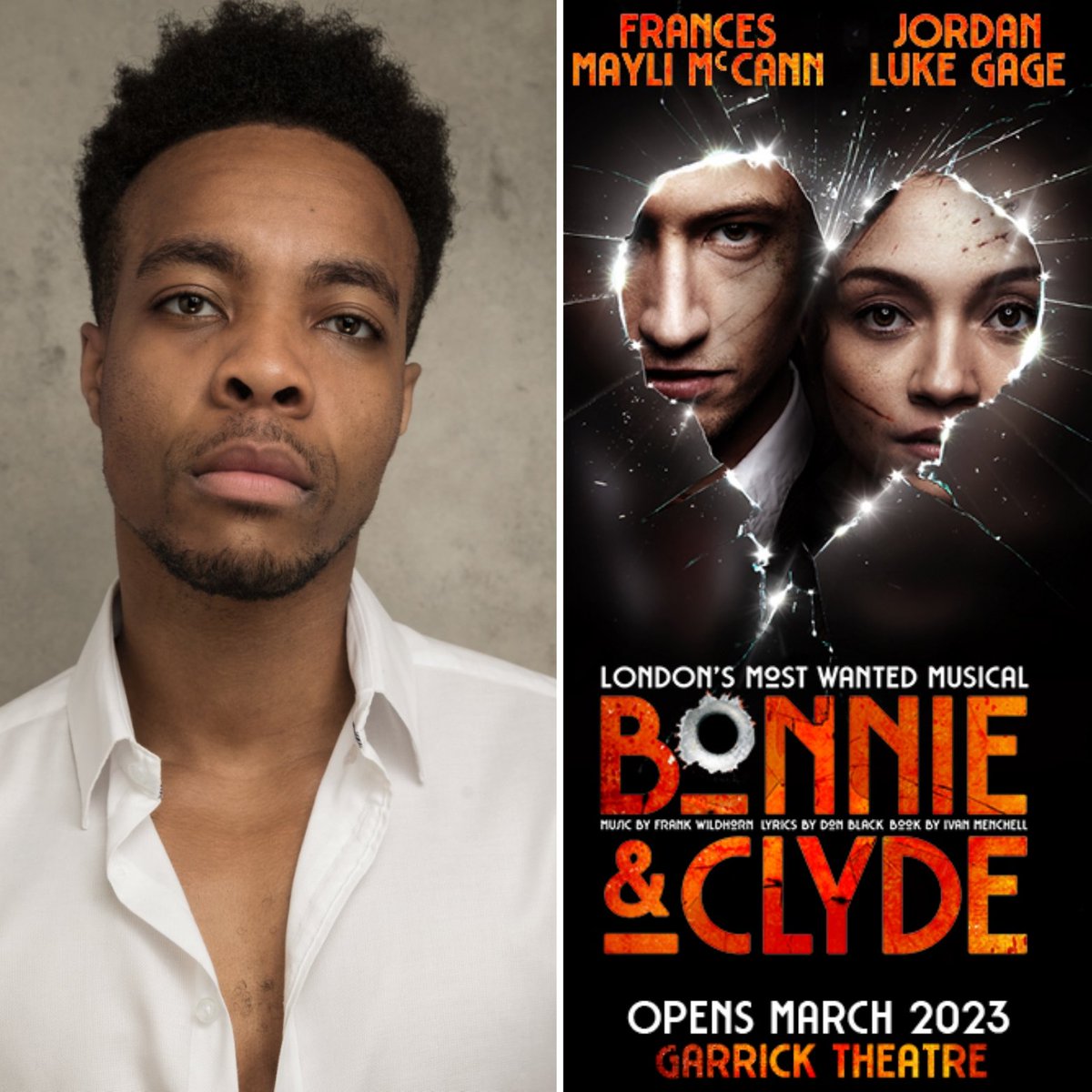 Absolutely Thrilled to be playing Sheriff Schmid in the West End Transfer of Bonnie and Clyde 😁 
The show has always been a fan favourite of mine in its writing and dynamic telling!

Can't wait to be part of telling this rebellious tale 🙊🥳. 

#BonnieAndClyde
#WestEnd
#Actor