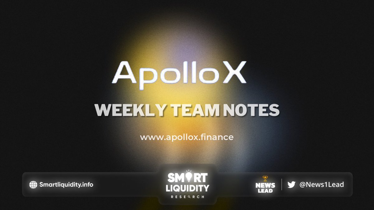 News1Lead's tweet photo. 🧩@ApolloX_Finance posted their Weekly Team Notes - January 29, 2023.

🧩Highlights:
🔸 #ApolloX LP Lunar New Year Special
🔸 ALP whitelist pass benefit update
🔸 Partnership with @Helio_Money &amp; @SwapsicleDEX

🔽 INFO
https://t.co/thBJMHwFwq https://t.co/k7aERFiRYY