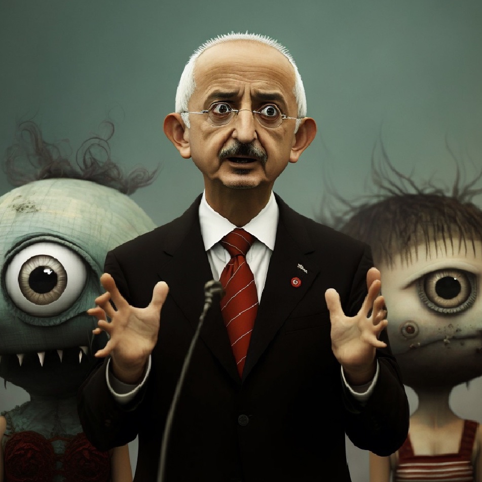 JembaFx's tweet photo. Türk siyasiler x Tim Burton https://t.co/BUdjZlFEN2