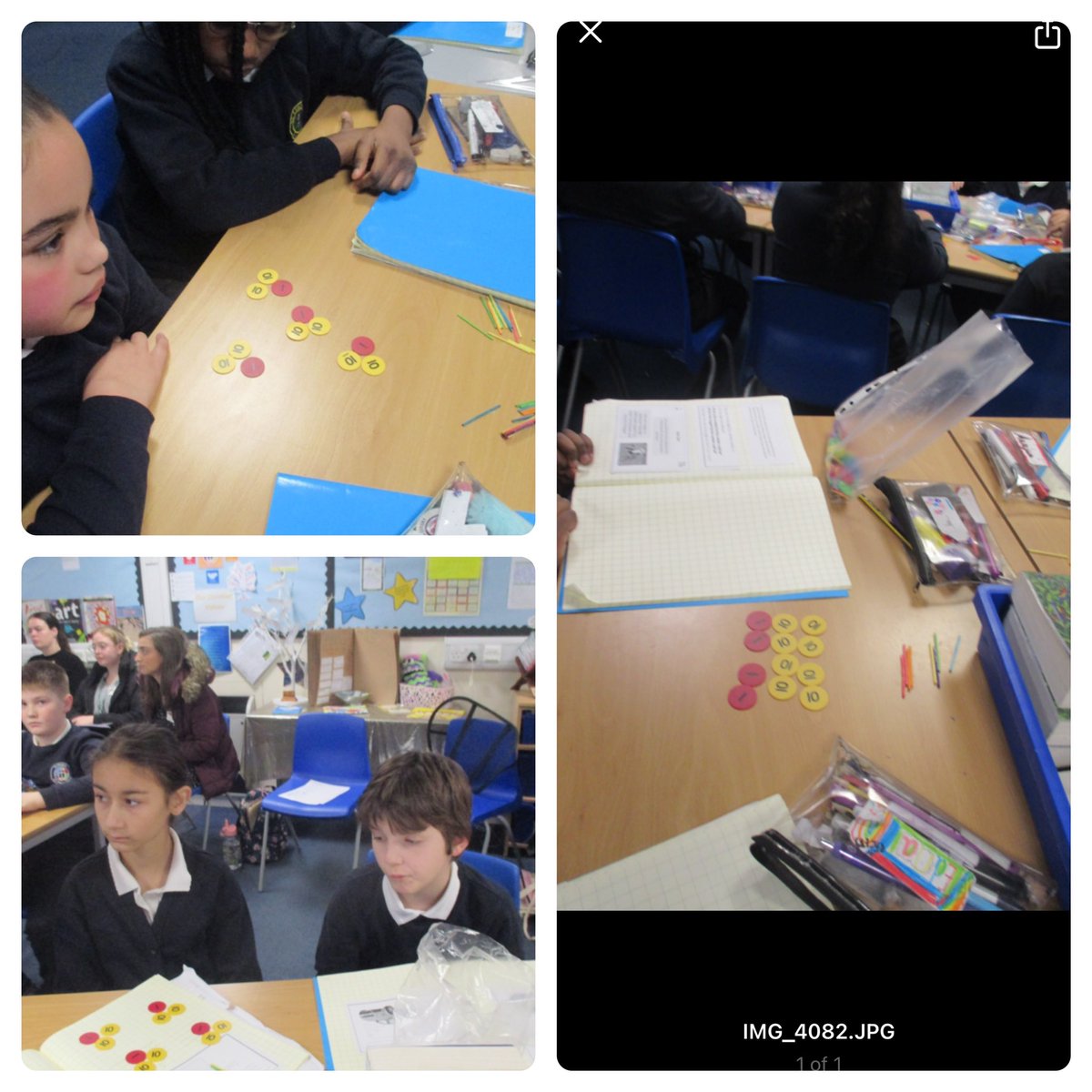 out_education's tweet photo. ‘My mindset did a full 180’. I would never start short div in Y5 with 8 div by 4 using sticks but the pupils understood it deeply and made many connections by the end’ A comment from a recent sustaining TRG using CP slides #slowanddeep #poweroflessonstudy @TuringNW @NCETM https://t.co/x0nfHJo5xg