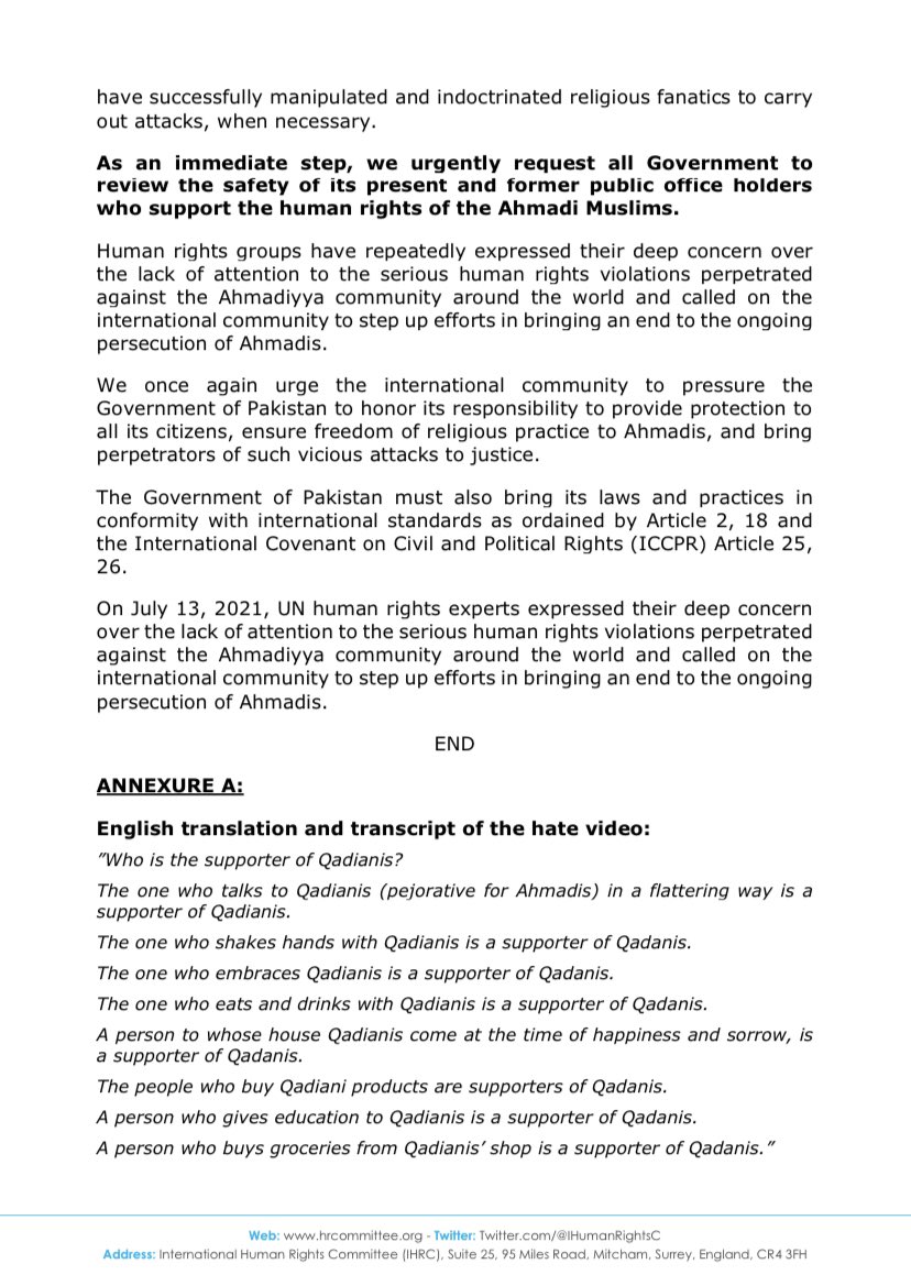 ⚠️ INCIDENT REPORT 

Hate preachers now targeting foreign government officials &amp; politicians in social hate campaign.

⬇️ Full report