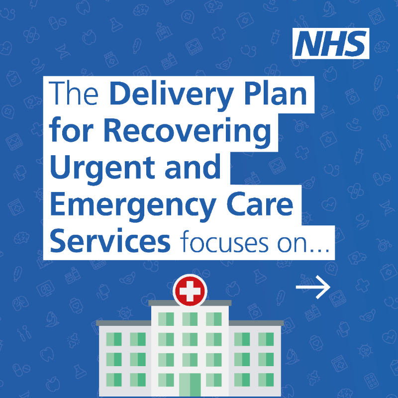 NHSEngland's tweet photo. The NHS has been facing more demand than ever before. Today, we’ve launched a plan to help — which includes 5,000 more beds and 800 new ambulances across the country.

Find out more. ⬇️
