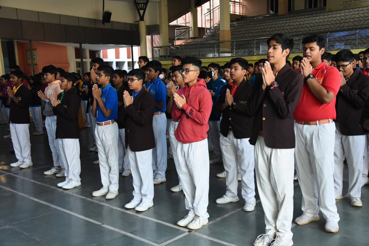 SAI_Edu_In's tweet photo. In the morning assembly conducted on January 25, 2023,a day prior the eve of Republic Day, students of Class IX brought forth the spirit of pride in our nation's amazing diversity and the unity that marks India’s essence.
#AssemblyPresentation
#RepublicDay https://t.co/ShFT15AL4A