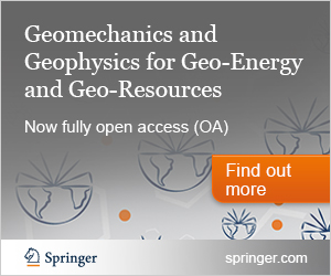 SpringerGeo's tweet photo. The journal #Geomechanics and #Geophysics for #GeoEnergy and #GeoResources is now fully open access #OA. Learn more about what that means. Just another small step in @SpringerNature’s transition to #open. https://t.co/xgtikVSuC1 https://t.co/Famp5FtZzI