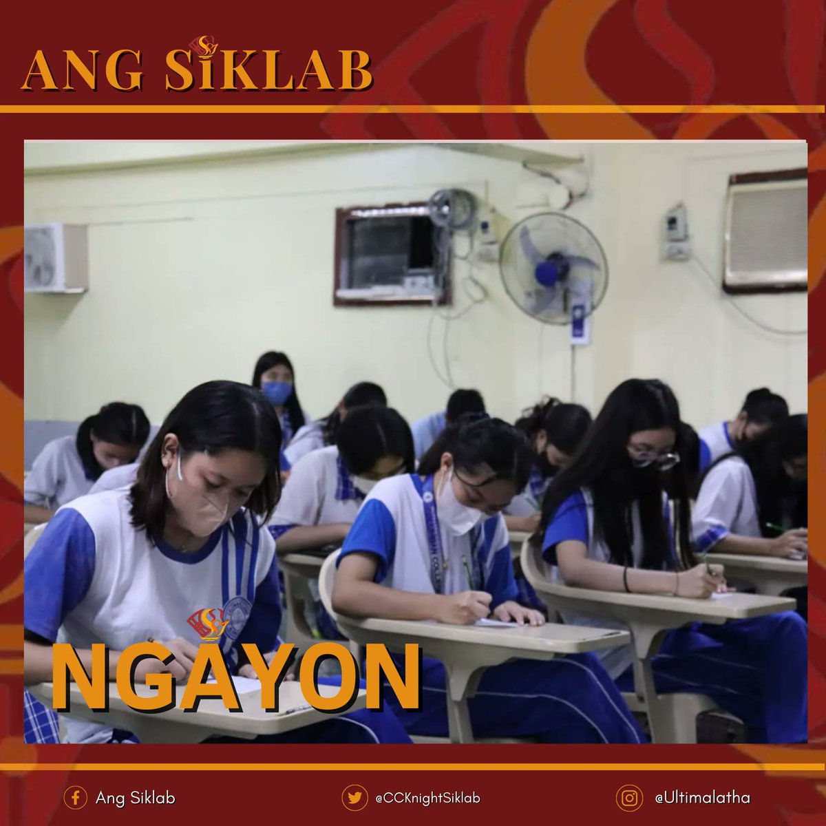CCKnightSiklab's tweet photo. NGAYON: Simula Pebrero 1, 2023, lunes hanggang biyernes na ang pasok ng mga mag-aaral sa Basic Education Department ng Columban College, Inc. - Asinan Campus. Kasabay nito ang mahigpit na pagpapatupad ng mga patakarang inaprubahan ng mga mag-aaral at mga magulang. https://t.co/GPl1XkSzGJ