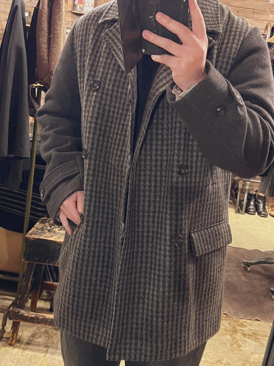 slwanstdy's tweet photo. 好きなアウター
自分が千鳥柄が好きなのは深層心理でシャネルの影響があるんじゃないだろうか。
いや、気のせいかな。
#frankleder #セレクトショップ https://t.co/IpFKgI72VH