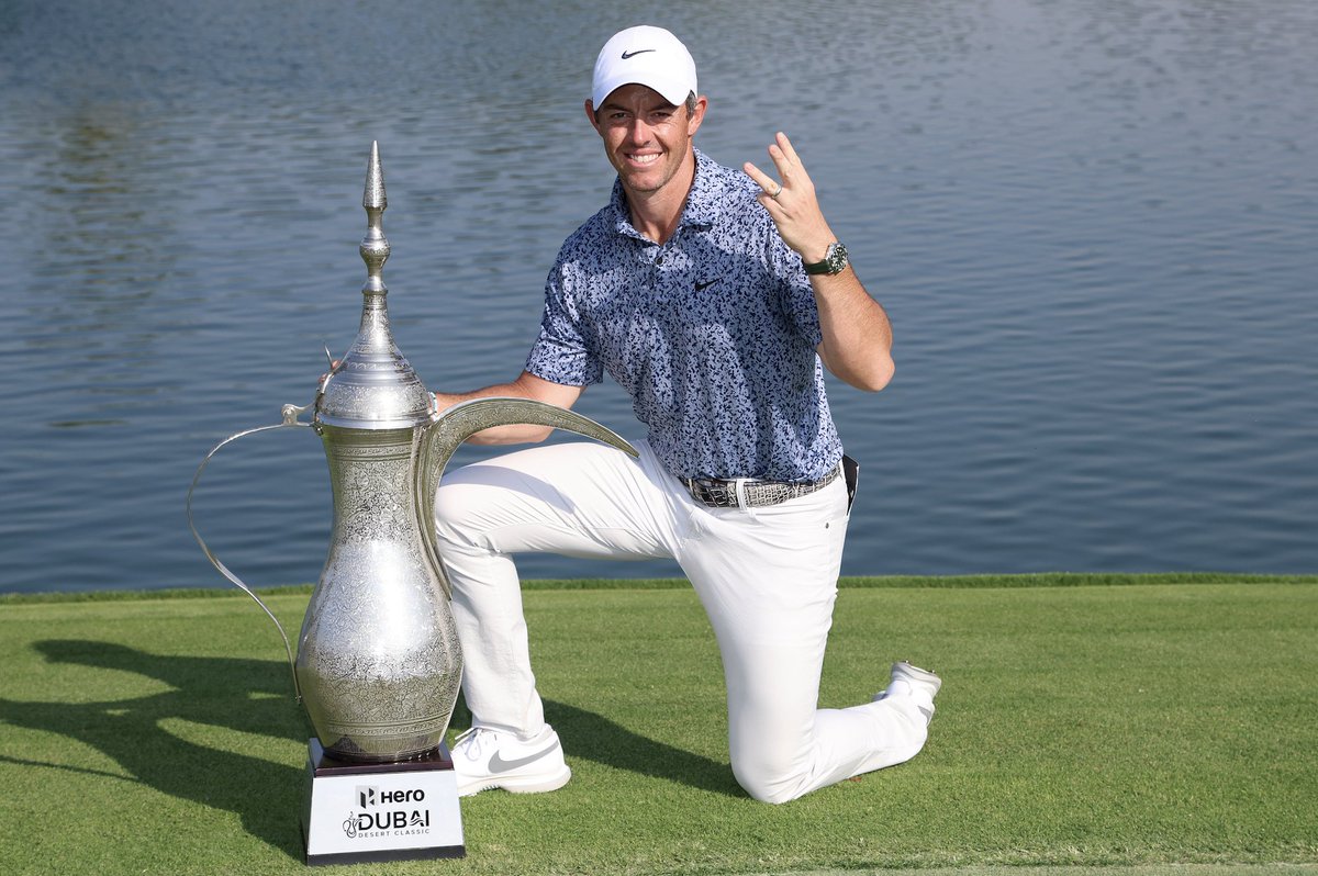 Dubai Desert Classic title number three 🏆🏆🏆