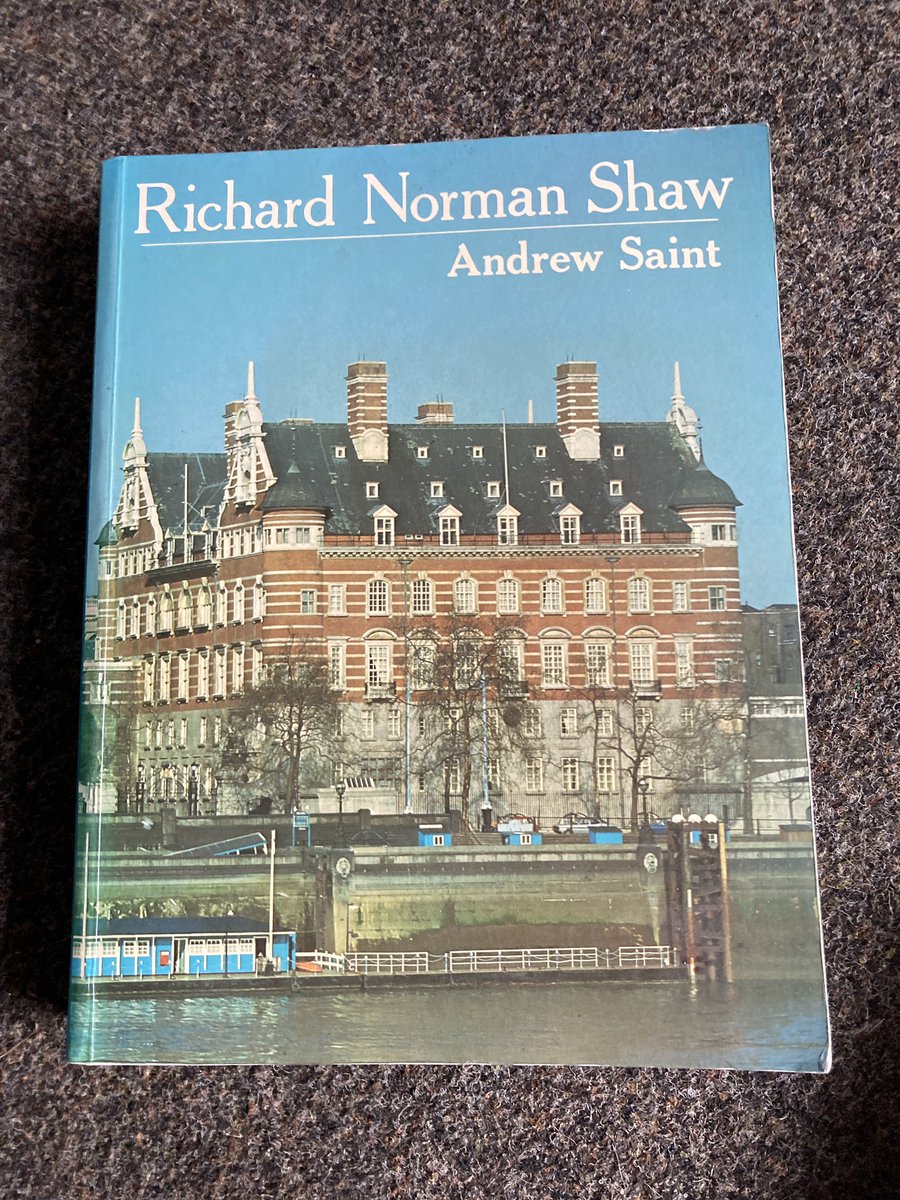 NotRock's tweet image. Tracked down a reasonably priced copy of Andrew Saint’s Norman Shaw book and this was inside bookmarking Cottages Sydenham Road, Croydon @OSaumarezSmith #inclusions #architecture
