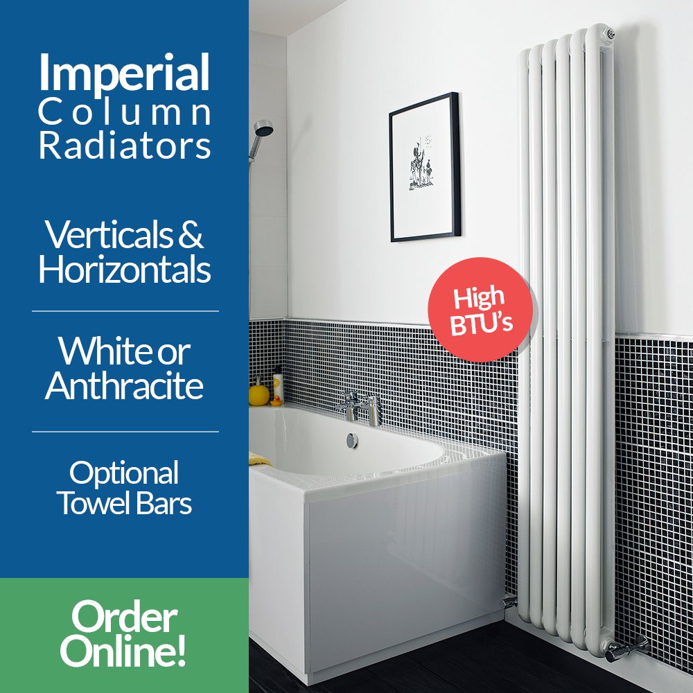 ValveKings's tweet image. Available in a number or sizes and finishes, the Imperial #Radiators are perfect for modern and traditional homes. Add on a towel bar for additional functionality.

#designerradiator #designerradiators #modernhome #homedecor #homedesign #heating #myhomevibe #stylishradiator