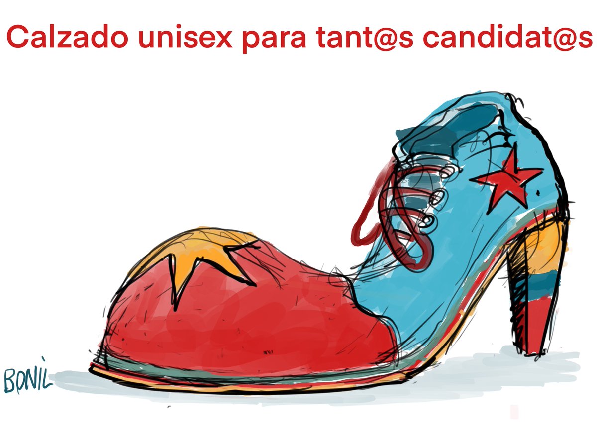 bonilcaricatura's tweet photo. ¿Ya escogieron su candidat@? No son todos, pero una gran mayoría sí: mamarrach@s, improvisad@s, y hasta ligados al crimen. https://t.co/8mnJ5uRT6H