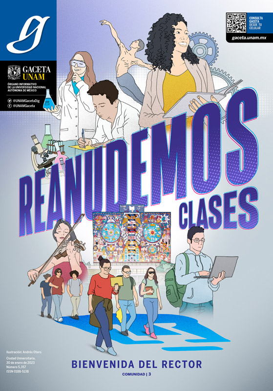 Hoy en #GacetaUNAM

- Reanudemos  clases
- Mensaje del Rector a los estudiantes
- Develan billete de la Lotería Nacional por los 30 años de Universum.

bit.ly/40fStAk