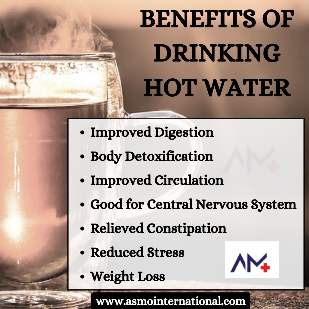 Benefits of Drinking Hot Water.
.
bit.ly/3nHERKo
.
#benefitsofdrinkinghotwater #benefitsofhotwater #drinkinghotwater #hotwater #water #improveddigestion #bodydetoxification #improvedcirculation #centralnervoussystem #relievedconstipation #reducedstress #weightloss #asmo
