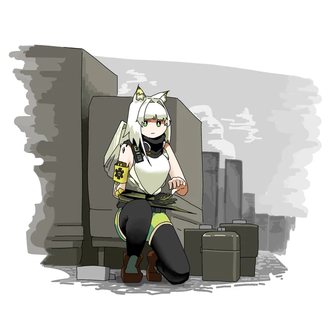 ケルシーなんちゃってコーデまとめ#アークナイツ 