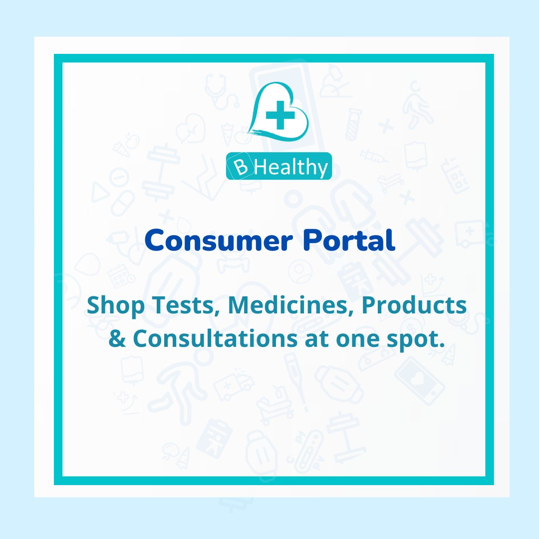 Be it medicines, health products,lab tests, doctor consultation, the BHealthy app provides it all at one place. 

#WHealthyfy #BHealthy #healthcare #digitalhealth #teleconsultation #telemedicine #healthcareproducts #healthcareservices #wellness #goodhealth #labtest