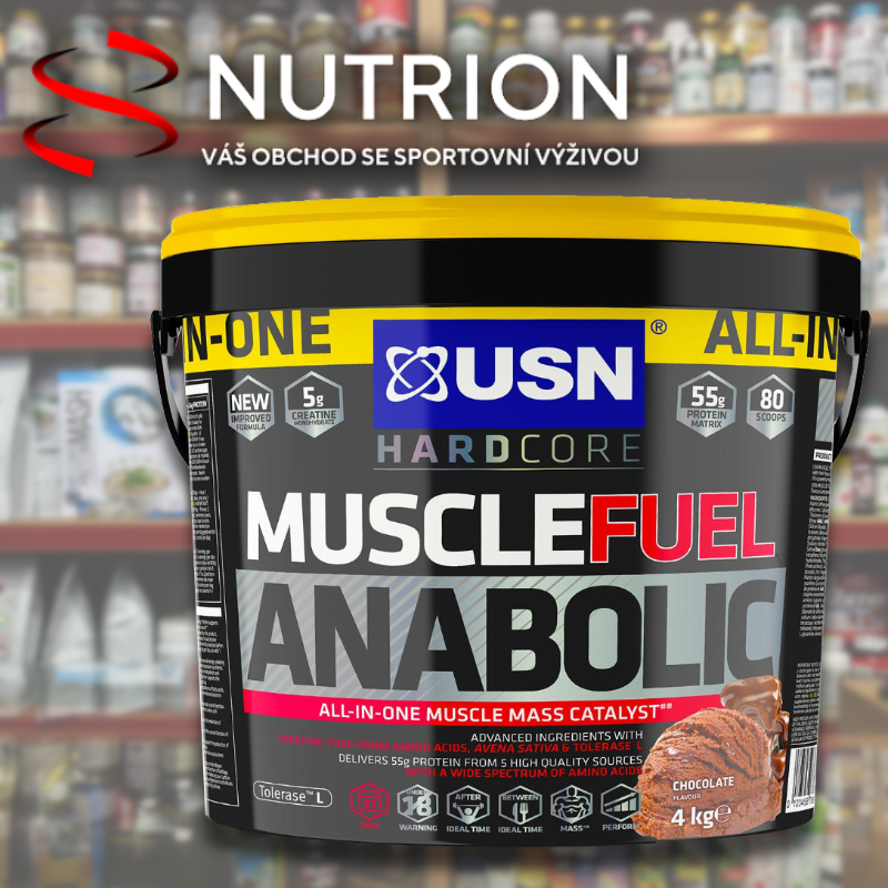 NUTRIONcz's tweet photo. USN MUSCLE FUEL ANABOLIC

https://t.co/m7hWIdiokr

Muscle Fuel Anabolic byl sestaven týmem vědců se zaměřením na růst a udržení svalové hmoty. Je nepřekonatelný ve své účinnosti a kvalitě. Je ideální kdykoliv během dne. V jedné porci získáte 53g bílkovin. Obsah kreatinu zvyš... https://t.co/Ga3kKTzQdz