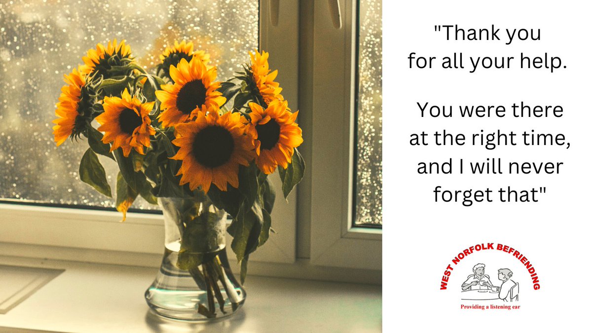 West Norfolk Befriending tweet media