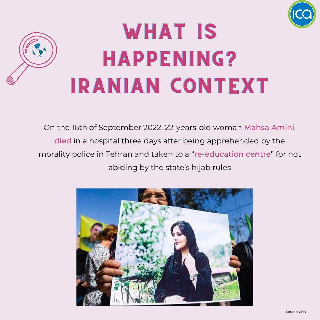 📢Week 2 of our new feature “Worldwide facts at a glance”.  
 
🔴Today we highlight the events unfolding Iran and supported by a beautiful initiative accomplished by 15 female artists, who painted a powerful mural in Dublin last week. 

<a href="/MinawCollective/">Minaw Collective</a>
