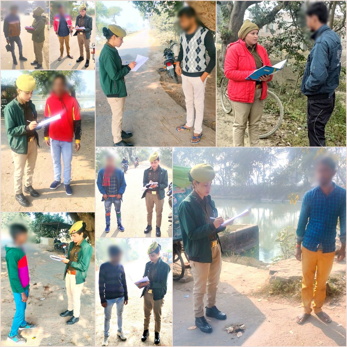 #MissionShakti अभियान के अन्तर्गत #SitapurPolice की गठित महिला सुरक्षा दल द्वारा अपने-अपने थाना क्षेत्र में चेकिंग करते हुए बेवजह घूमने वाले संदिग्ध लड़कों/व्यक्तियों को कड़ी चेतावनी दी गई। #UPPolice 
<a href="/Uppolice/">UP POLICE</a>
<a href="/dgpup/">DGP UP</a> 
<a href="/Igrangelucknow/">IG Range Lucknow</a>
<a href="/adgzonelucknow/">ADG Zone Lucknow</a>