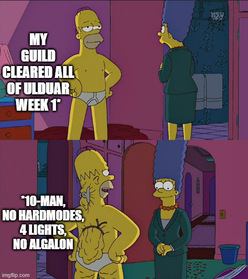 ManaImRucksack's tweet image. Easy content #Ulduar lulz