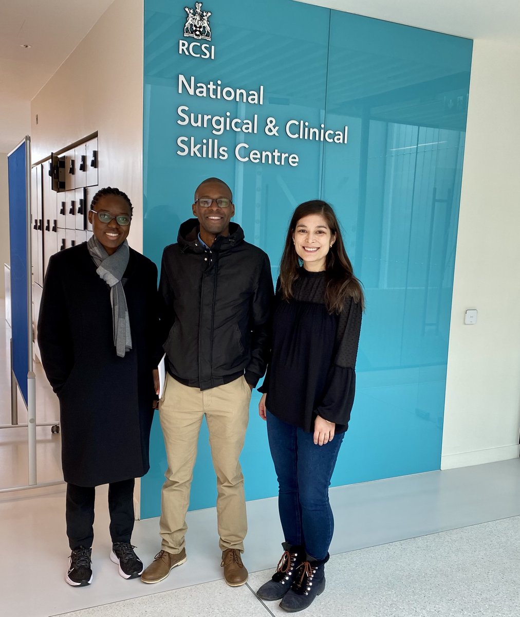rcsi_cosecsa's tweet photo. Delighted to welcome Dr Tasimbanashe Masamha 🇿🇼and Dr Nathalie Umugwaneza 🇷🇼to chilly Dublin! 

They will be awarded the 2021 + 2022 Gerald O’Sullivan medals 🥇🥇respectively at #RCSICharter as the top @COSECSA exam candidates in each year

#RCSIengage @Irish_Aid @RCSI_Irl https://t.co/2KiRk1pgk0