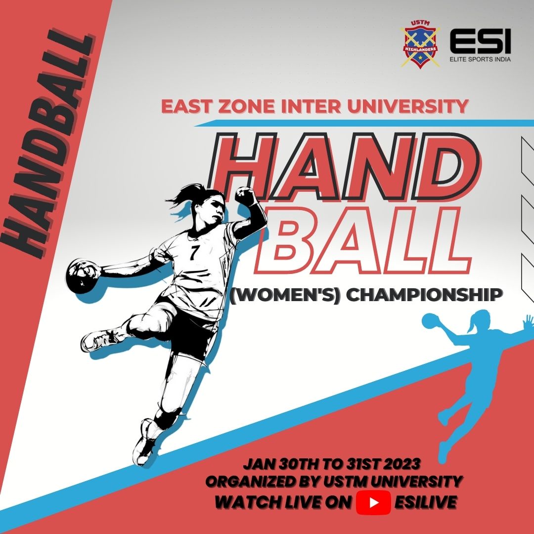 The women will be in action 🤾‍♀️starting today for the East Zone Inter University Women’s Handball Championship.
Don’t forget to tune in to the live games on the ESIlive YouTube handle 
#interuniversity #handball #handballchampionship #esi #mens #handballindia #indiansports