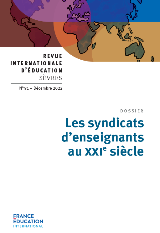 Pour en savoir plus sur les caractéristiques du syndicalisme enseignant dans le monde, découvrez le nouveau numéro de la Revue internationale d’éducation de Sèvres : « Les syndicats d’enseignants au 21e siècle ».

bit.ly/3WzUK6A