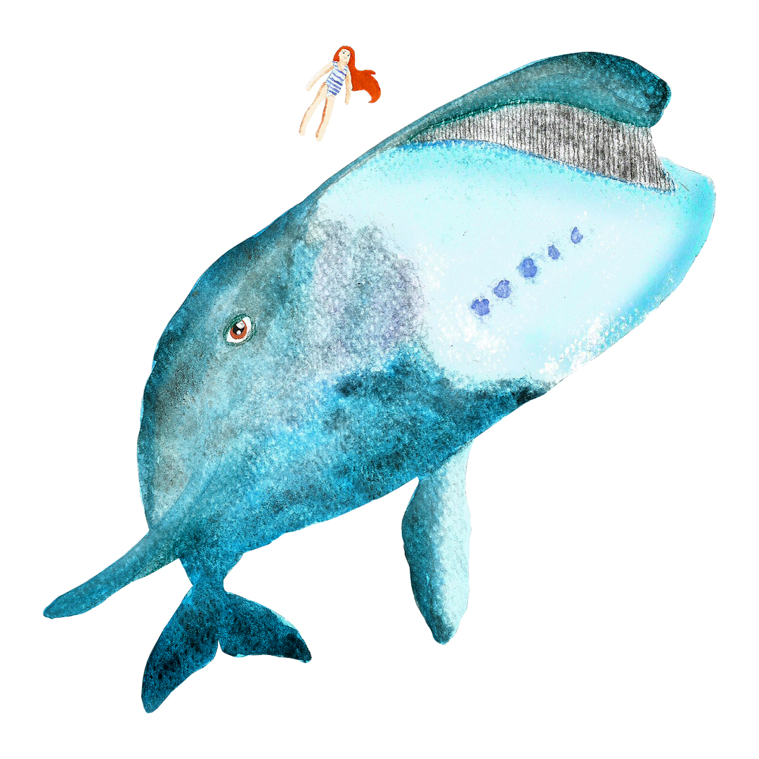 ZTBASTIAN's tweet photo. N. 55 #100daysofwhales "My Spirit Animal" 🐋 #watercolor #whale #bowheadwhale #illustration https://t.co/GDXEcNFay6