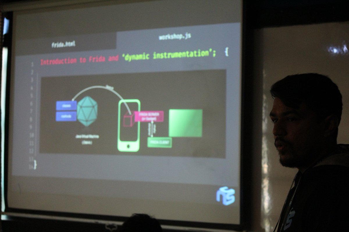 Conducted a workshop on "Mobile app instrumentation with FRIDA" along with <a href="/viralbhatt100/">viral bhatt</a> at <a href="/NSConclave/">NSConclave</a> 

nsconclave.net-square.com

#NSConclave2023 #conference #infosec