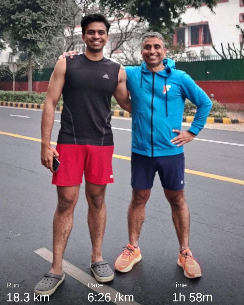 tarun_rw's tweet photo. Running taught me the rule of 3Ps for life.
Patience
Perseverance
Prudence
My longest run after a hiatus of 4 months tested me against all three and I can say I fared well.
Onwards and Upwards for now...
#running #lifecoach
#FitWithT
#twitterwinterchallenge
#teamtornado https://t.co/TFwQono9rU