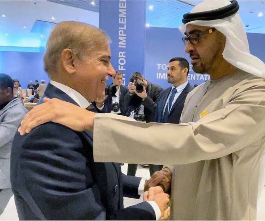 GroundNewsPak's tweet image. #President of the United Arab Emirates (#UAE) Sheikh Mohammed bin Zayed Al Nahyan Islamabad visit has now been cancelled due to bad weather conditions. ⛈️