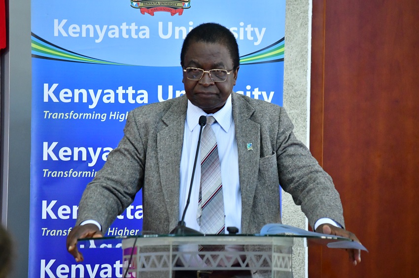 KenyattaUni's tweet photo. Prof. Paul Okemo, Ag. Deputy Vice-Chancellor (Administration) representing Prof. Paul K. Wainaina, Vice-Chancellor officially opens the International Committee for Information Technology Standards (INCITIS) Food Meeting at the International Language and Culture Center #FOOD2030EU https://t.co/DQIDOJBnrg