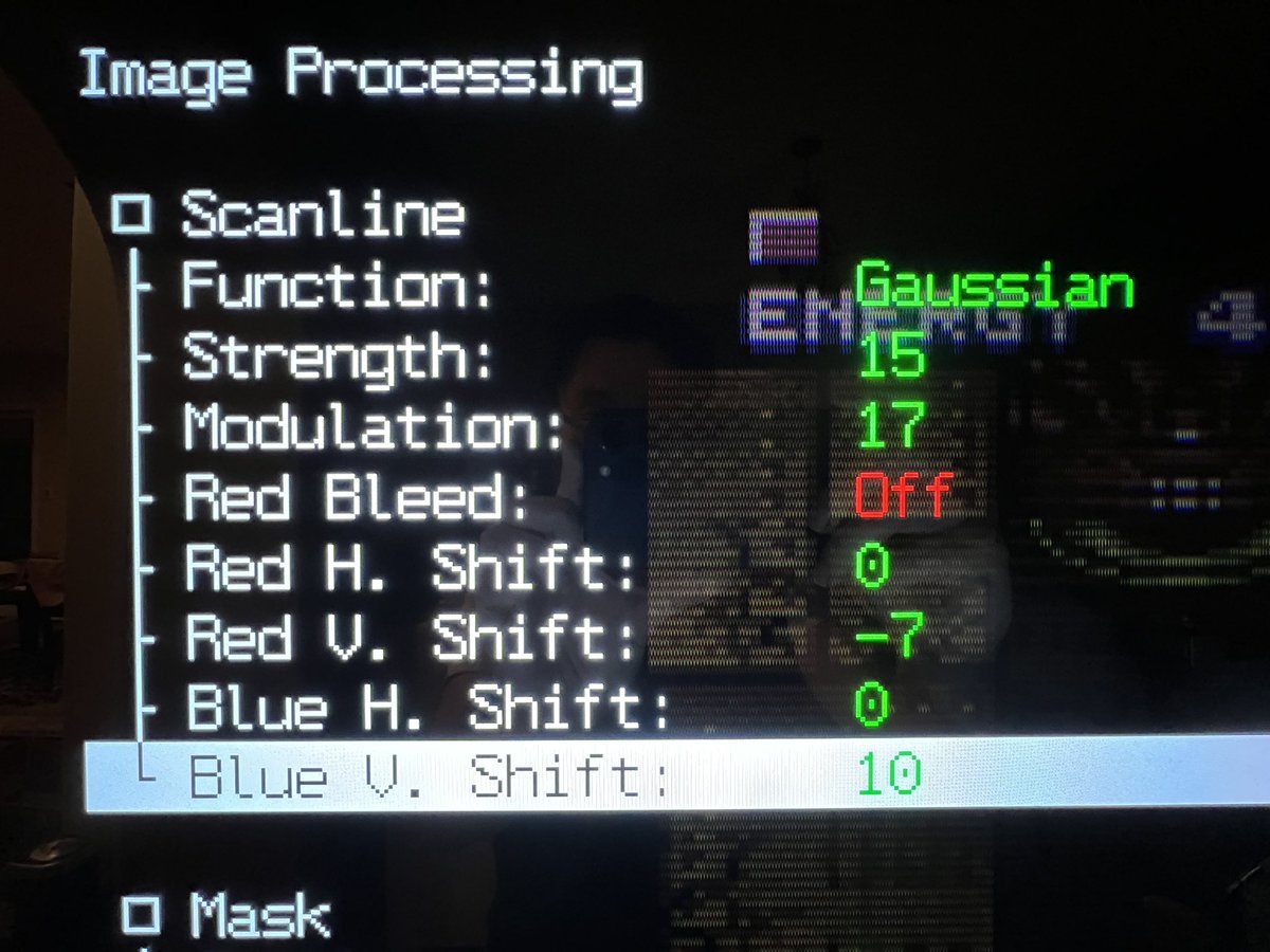 retrotink2's tweet photo. Simulating CRT beam mis-convergence in 4K!

These pictures are probably pushing it too far, but I’m starting to be convinced that a slight amount (vs perfect alignment) is needed for an authentic look. https://t.co/t6XNHfOwB8