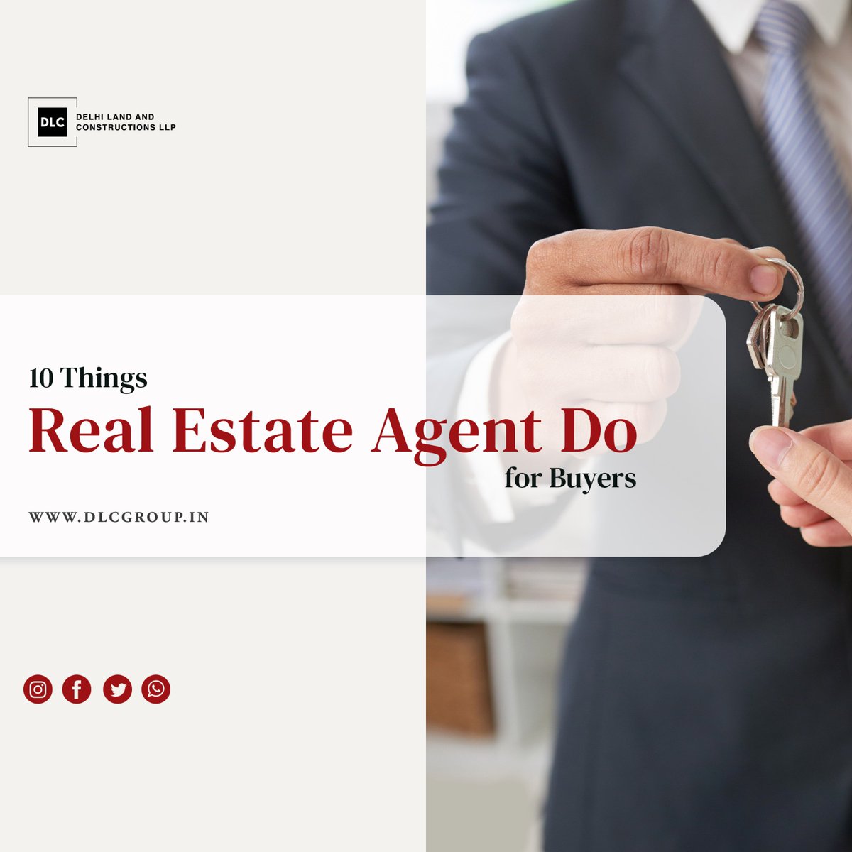 dlcgroupoffl's tweet photo. 10 Things Real Estate Agent Do For Buyers
For Real Estate Investment
Call: 9810099444
#dlcgroup #farmhouseinjewar #farmliving #farmsinjewar #plots #plotshiplots #residentialplots #agrifarms #daforeste #darshbuildcon #darshbuildconpvtltd #realestate #property #propertyinvestment https://t.co/G1BashELTA