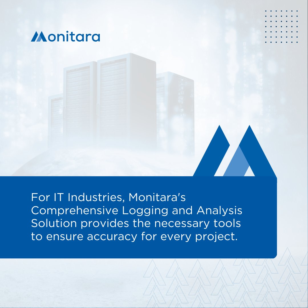 monitarasystem's tweet image. Monitara is an advanced logging and analysis solution for IT industries, providing comprehensive monitoring of infrastructure and applications, as well as automated log analysis and reporting. 

#AdvancedMonitoring #ITIndustries #DataSolutionsForBusinesses