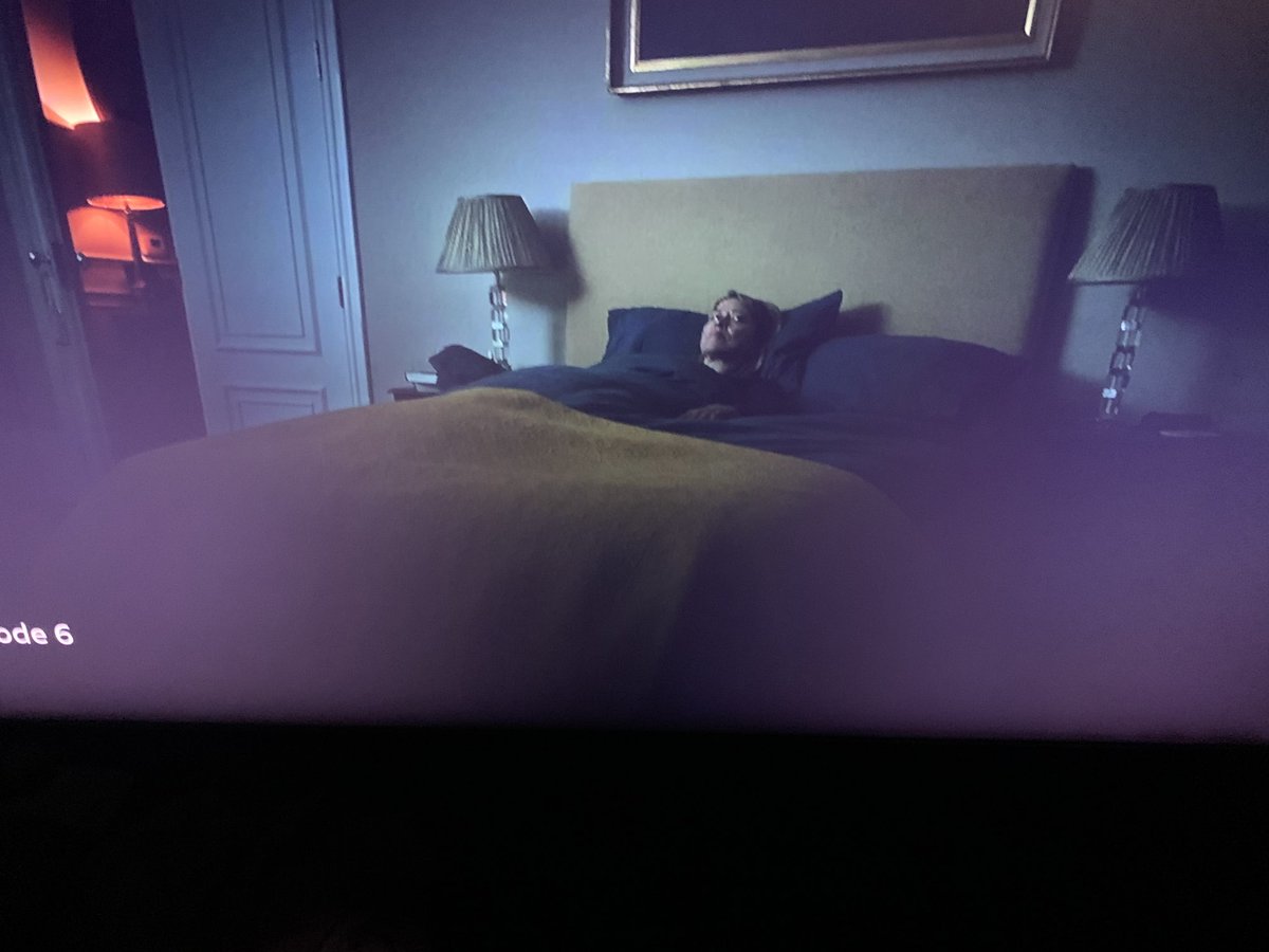 CarlaCS26's tweet photo. She.. #HannahDefoe is reading… she sets her book aside and adjusts her pillows to begin a new life 🥺❤️❤️ I need to be more Hannah. My only son is moving out this next coming Saturday to start his adult life living full time with his girlfriend. #NicolaWalker .. https://t.co/YuYdaTeKVT