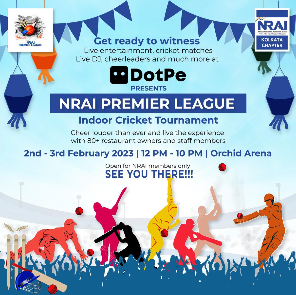 NRAI on Twitter "Get ready to witness Live Entertainment, Cricket