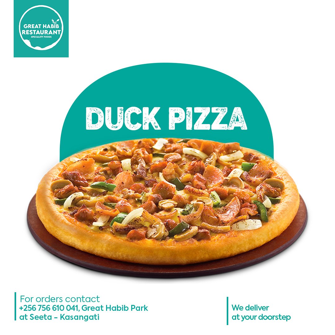 HabibResturant's tweet photo. Feeling fowl? Our duck pizza will set things right.We bring you a one rare delicious yet tasty brunch, the Duck pizza and for good reason It’s affordable, delicious, and there’s an option for everyone like Oven pizza, wood fired pizza. Order 👉https://t.co/bgjApCE4Fo https://t.co/PB3dOWJI4o