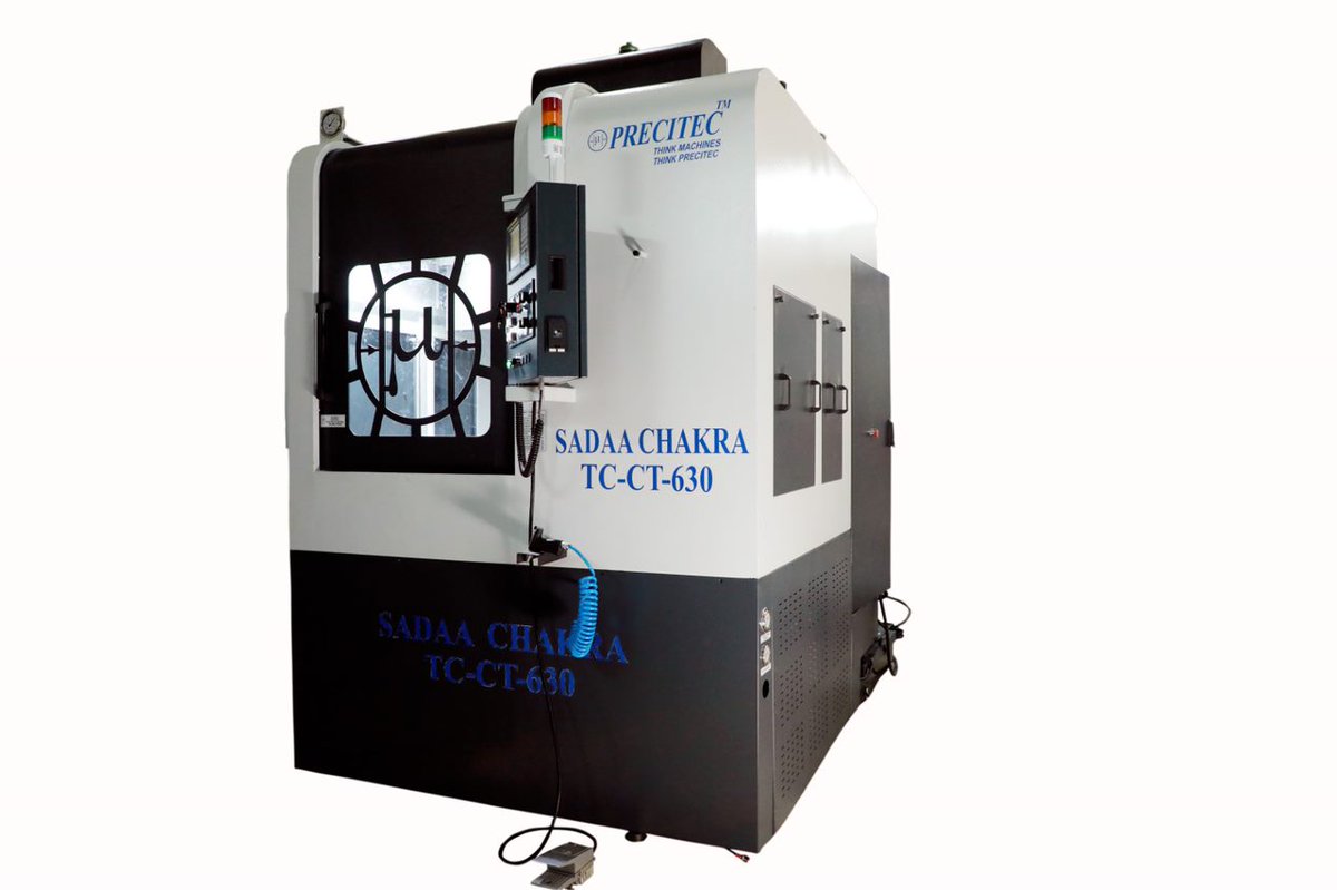 PrecitecIndia's tweet photo. Sadaa Chakra - SC 500 and 630 size machines are #robust, #compact and fast #machines.

#automobile ,#Valve and Engineering Industries, #aerospace 

For more details, visit 

https://t.co/gYIQbc5hID https://t.co/ZCnSzzf5jn