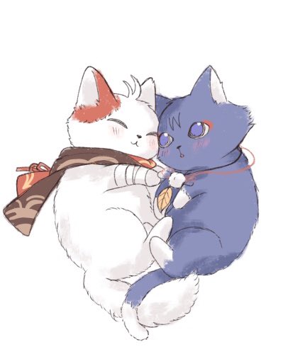 Sugar_cane1308's tweet photo. 🐱🐱#kazuscara https://t.co/m1ftzZFnUO