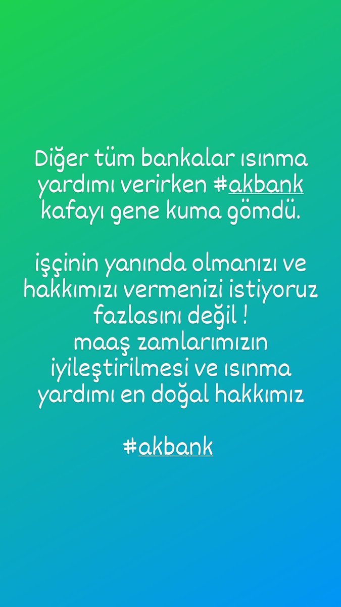 #AkbankÖGGHaklarınıİstiyor <a href="/Akbank/">Akbank</a> <a href="/AkbankDestek/">Akbank Destek</a> <a href="/haber_guvenlik/">Özel Güvenlik Haber</a> <a href="/paramedya/">ParaMedya</a> <a href="/remzi_ozdemir/">Remzi Özdemir</a> <a href="/FisekHanife/">Hanife Fişek</a>