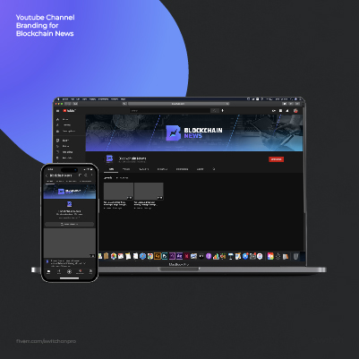 Switchonpro22's tweet photo. Hey, Check out the YouTube channel branding the we done in https://t.co/6PBMQvxeMk for Blockchain News
https://t.co/c1kuQrjN2n

#fiverr #gig #youtube #channel #branding #logo #logodesign #logodesigner #freelancer #creative #professional #fiverrsellers https://t.co/HCsMwWerXP