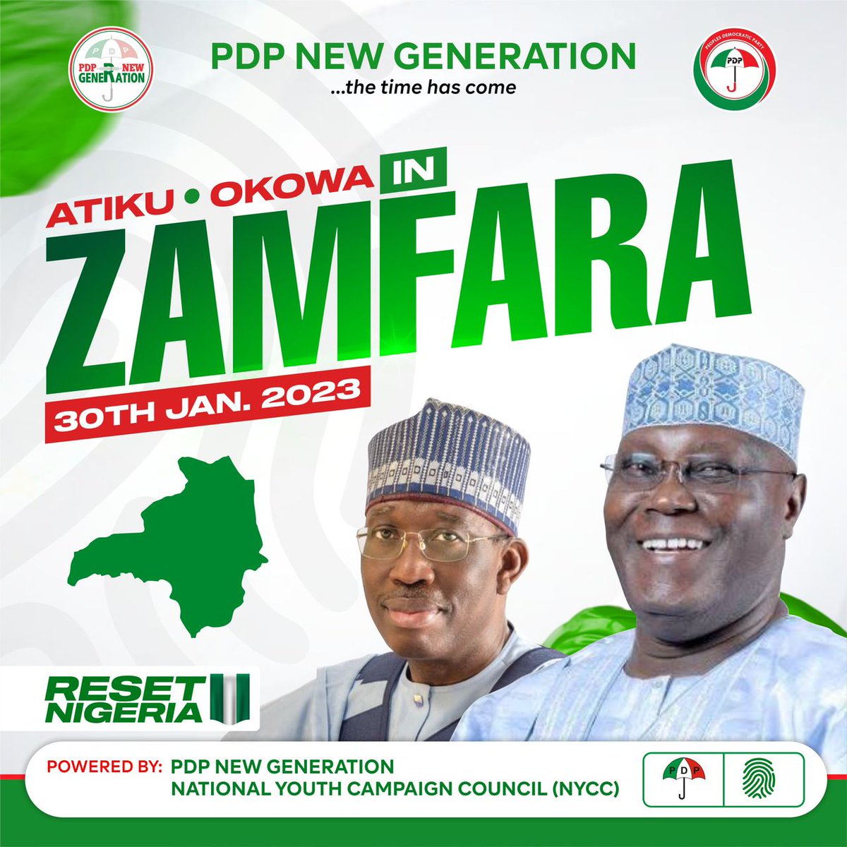Atiku-Okowa in ZAMFARA, today.

#RESETNigeria