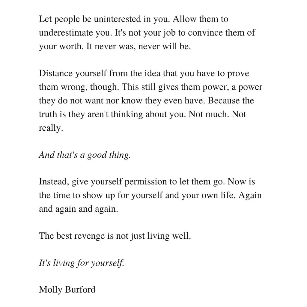 ThoughtCatalog's tweet photo. The best revenge is not just living well. It's living for yourself. https://t.co/7ISFXutBYq